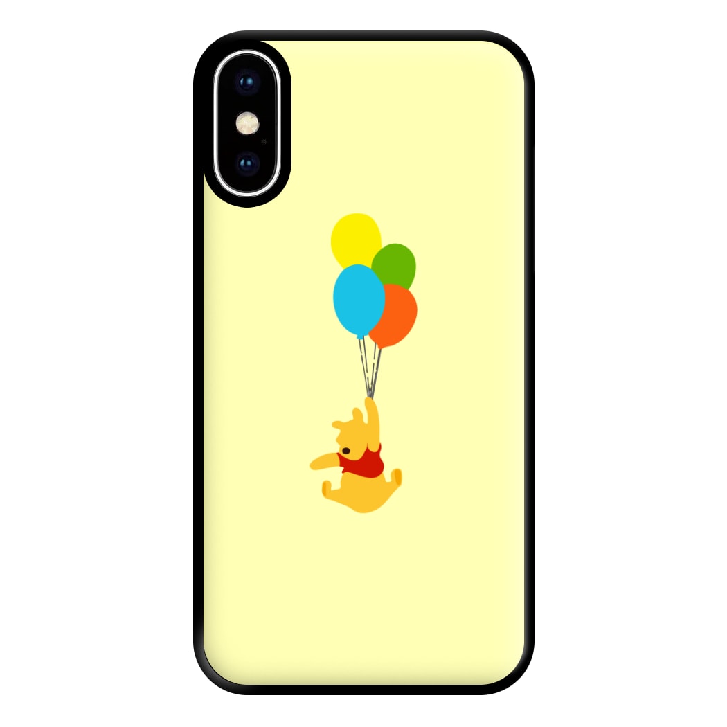 Pooh On Balloons Phone Case for iPhone XS Max