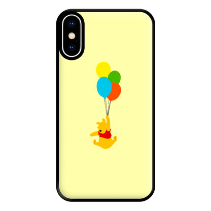 Pooh On Balloons Phone Case for iPhone XS Max