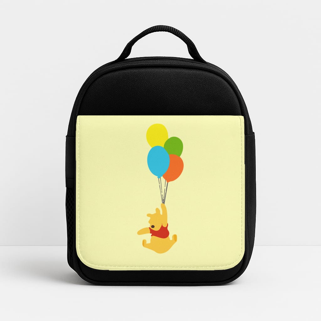 Pooh On Balloons Lunchbox
