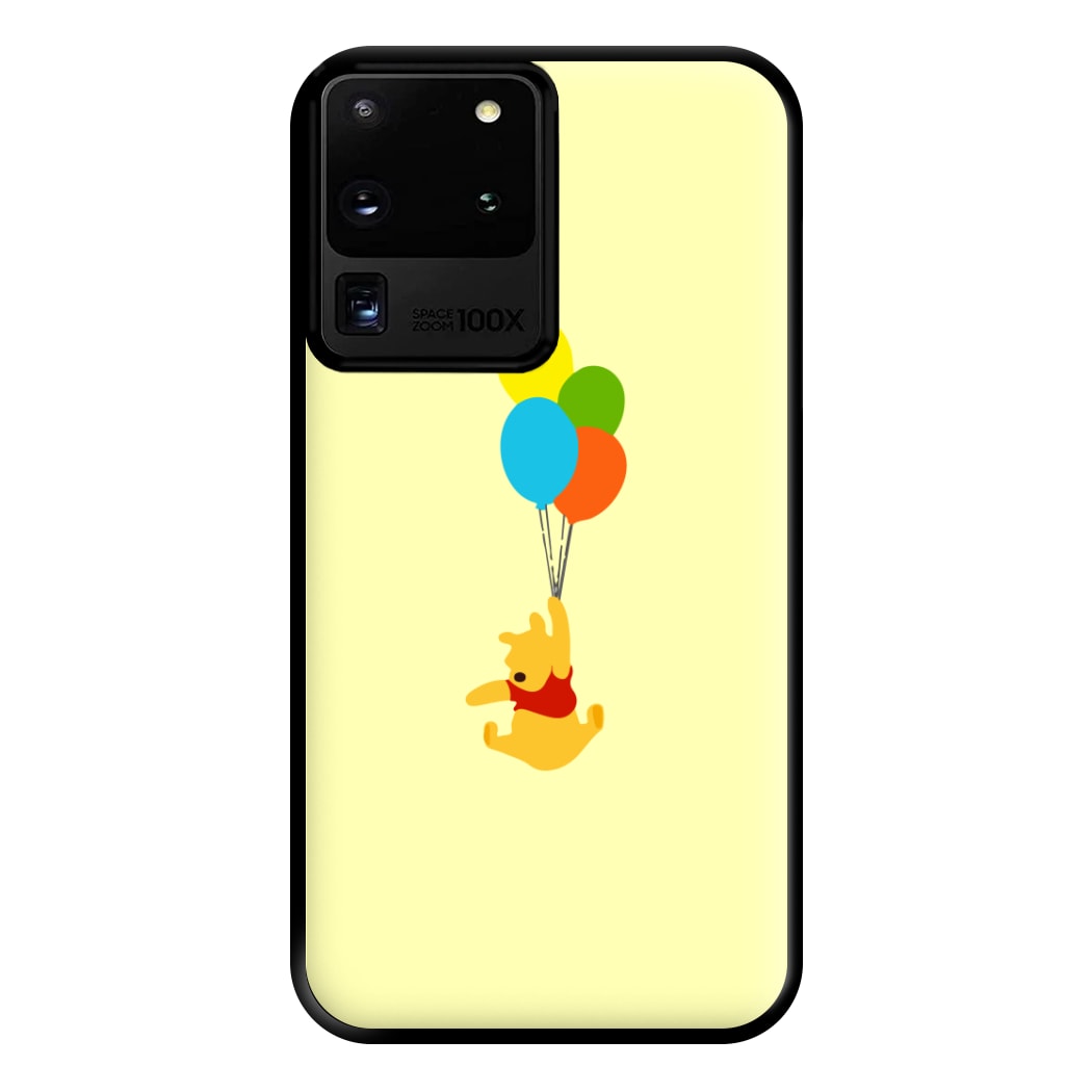 Pooh On Balloons Phone Case for Galaxy S20 Ultra