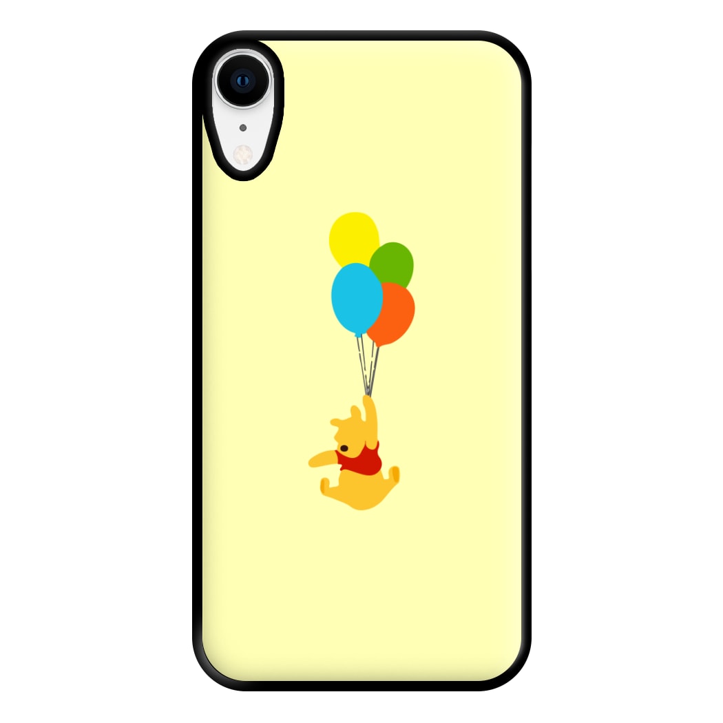 Pooh On Balloons Phone Case for iPhone XR