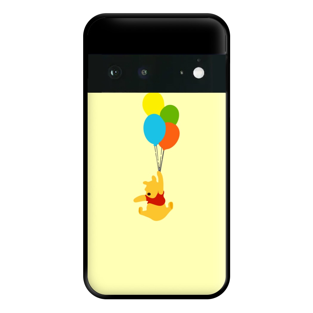 Pooh On Balloons Phone Case for Google Pixel 6a