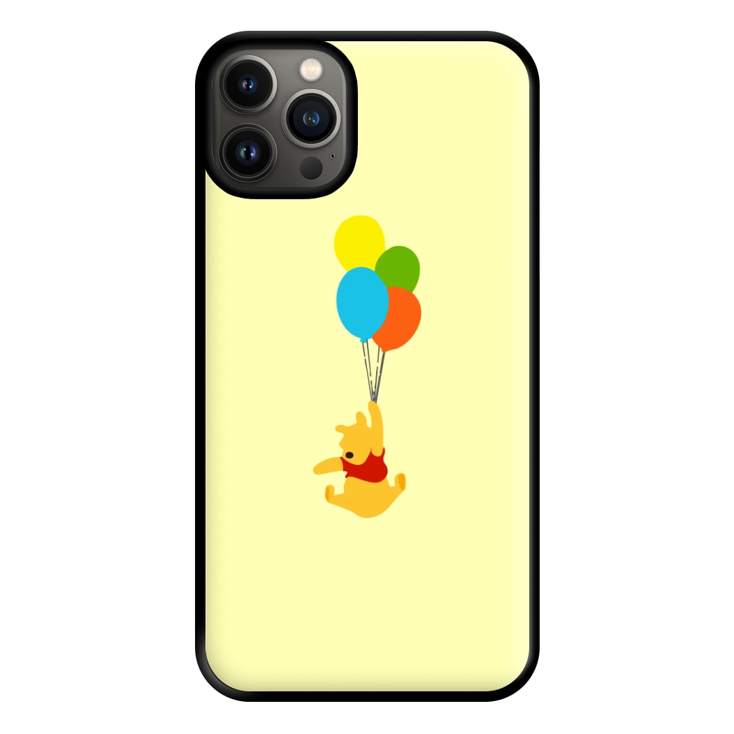 Pooh On Balloons Phone Case for iPhone 13