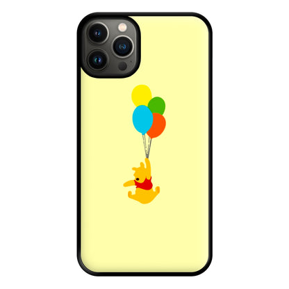 Pooh On Balloons Phone Case for iPhone 13