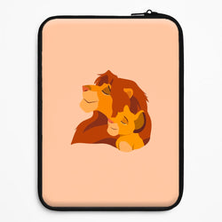 King Lion And Cub Universal Laptop Sleeve
