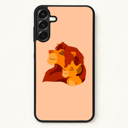 King Lion And Cub Phone Case for Galaxy A17