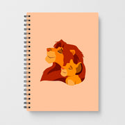 King Lion And Cub Notebook 1