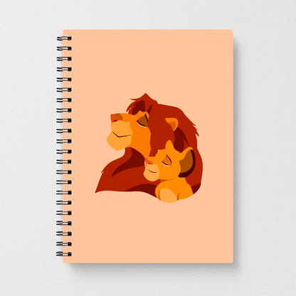 Lion King And Cub - Disney Notebook