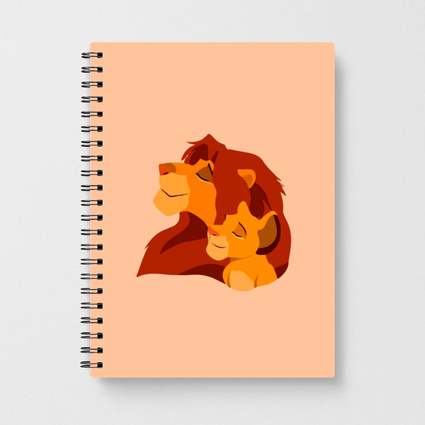 Lion King And Cub - Disney Notebook