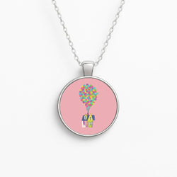 House Up Circle Necklace
