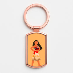 Pacific Voyager Rose Gold Keyring