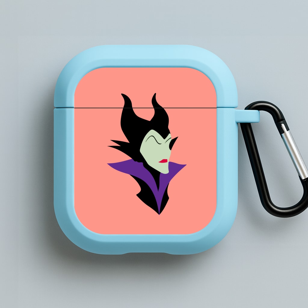 Maleficent Blue AirPods Case