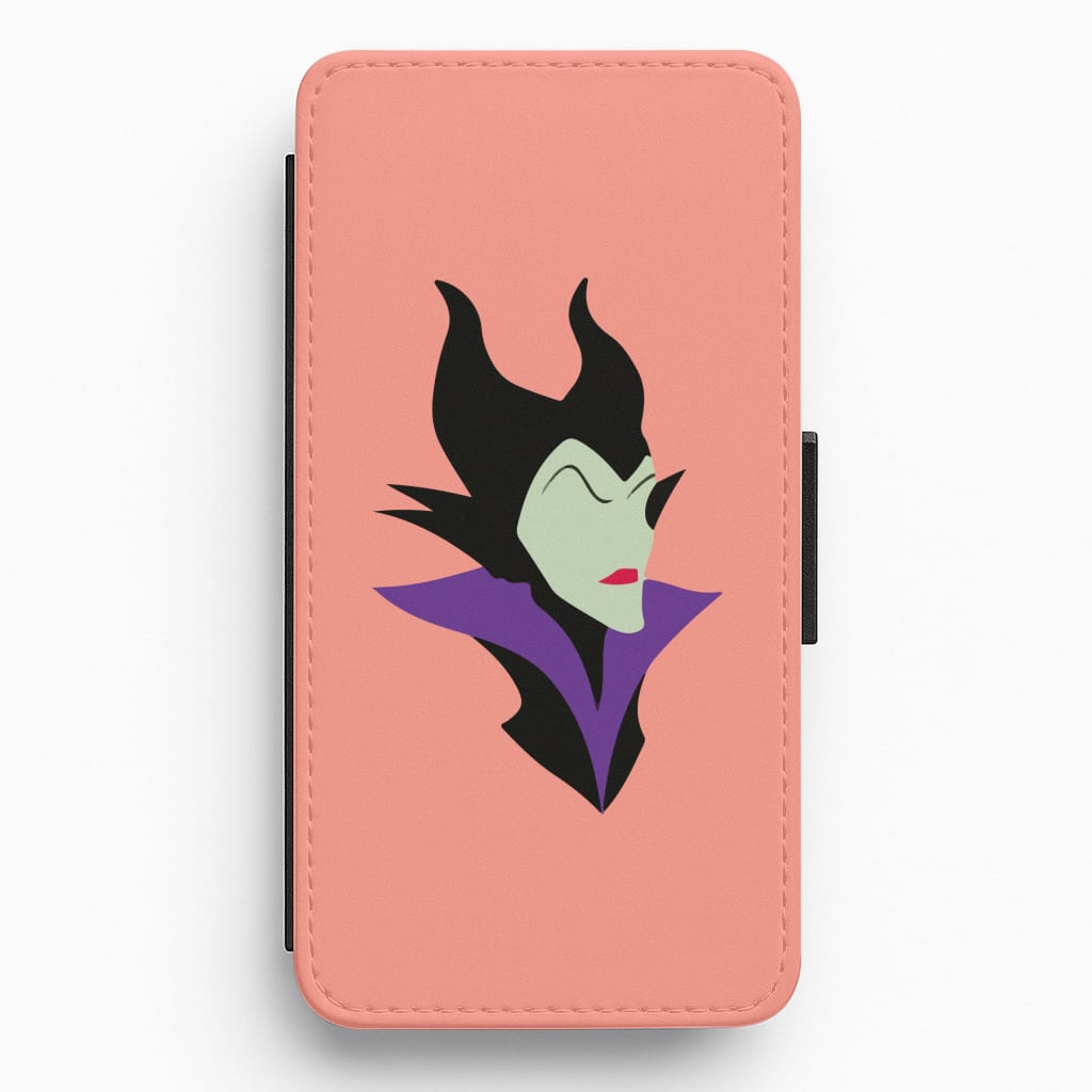 Maleficent Flip / Wallet Phone Case