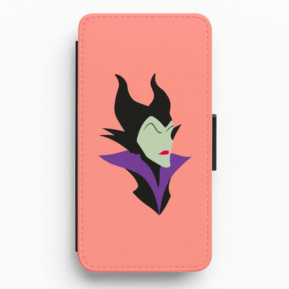 Maleficent Flip / Wallet Phone Case