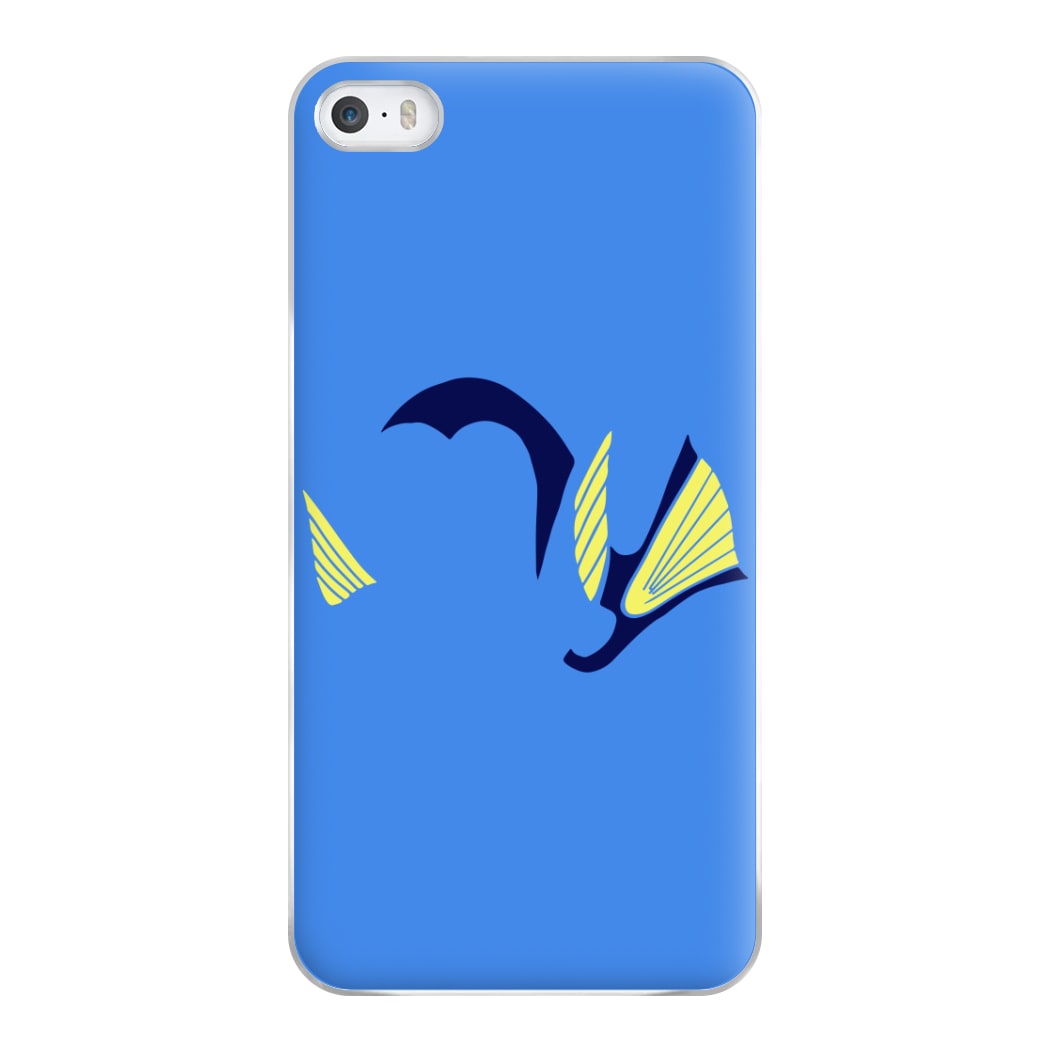 Faceless Blue Fish Phone Case for iPhone 5 / 5s / SE 2016