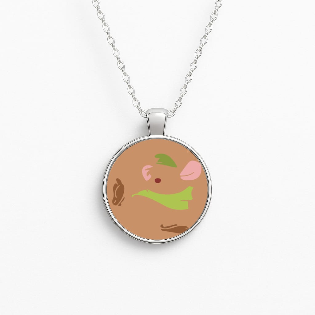 Faceless Gus Circle Necklace