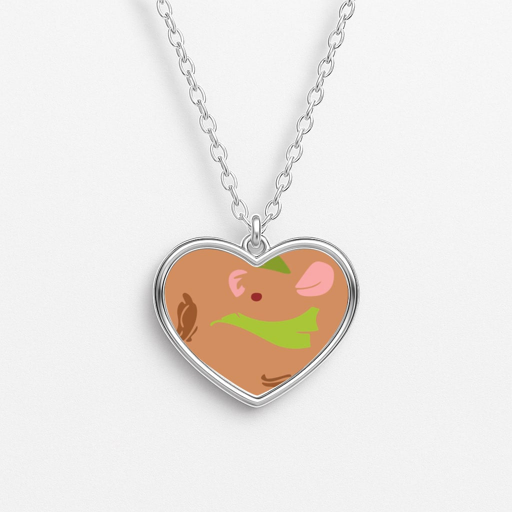 Faceless Gus Heart Necklace