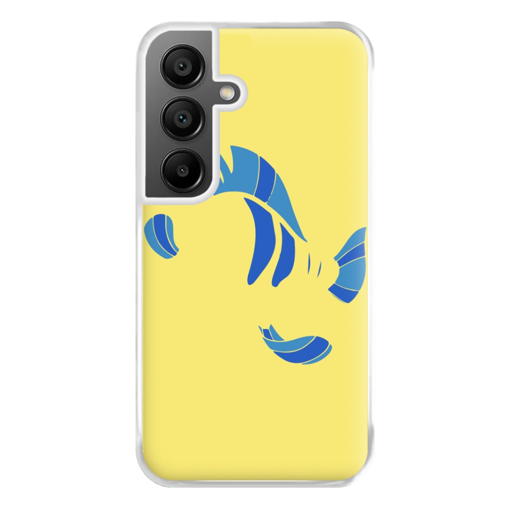 Faceless Flounder Phone Case for Galaxy A55