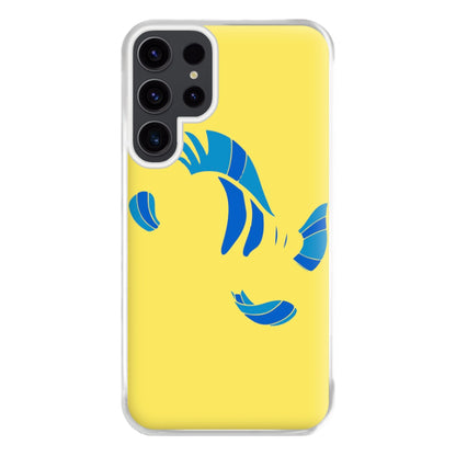 Faceless Flounder Phone Case for Galaxy S23 Ultra