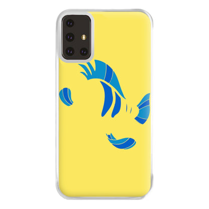 Faceless Flounder Phone Case for Galaxy A71