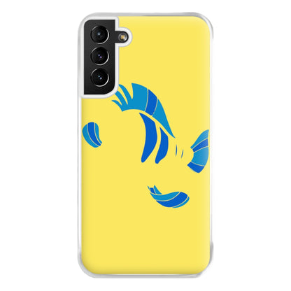 Faceless Flounder Phone Case for Galaxy S21 Plus