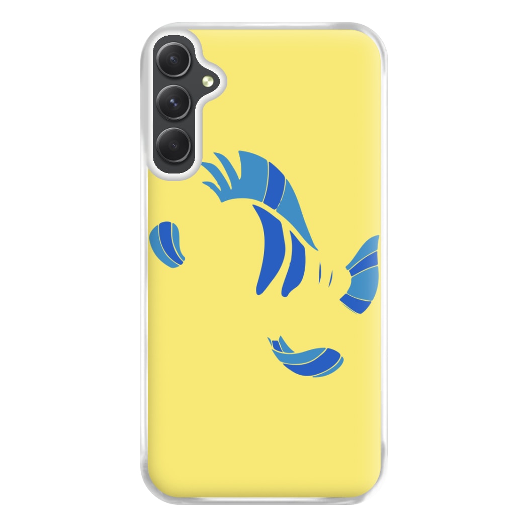 Faceless Flounder Phone Case for Galaxy A34