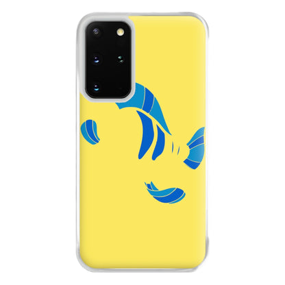 Faceless Flounder Phone Case for Galaxy S20 Plus