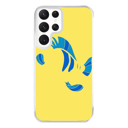 Faceless Flounder Phone Case for Galaxy S22 Ultra