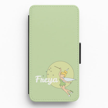 Tinkerbell - Personalised Fairytale Flip / Wallet Phone Case