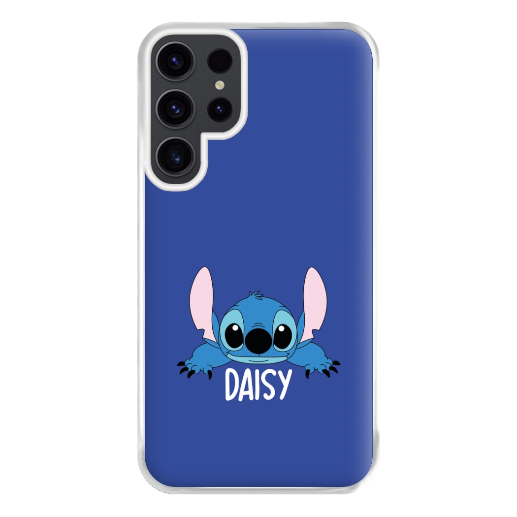 Blue Alien - Personalised Disney Phone Case for Galaxy S23 Ultra