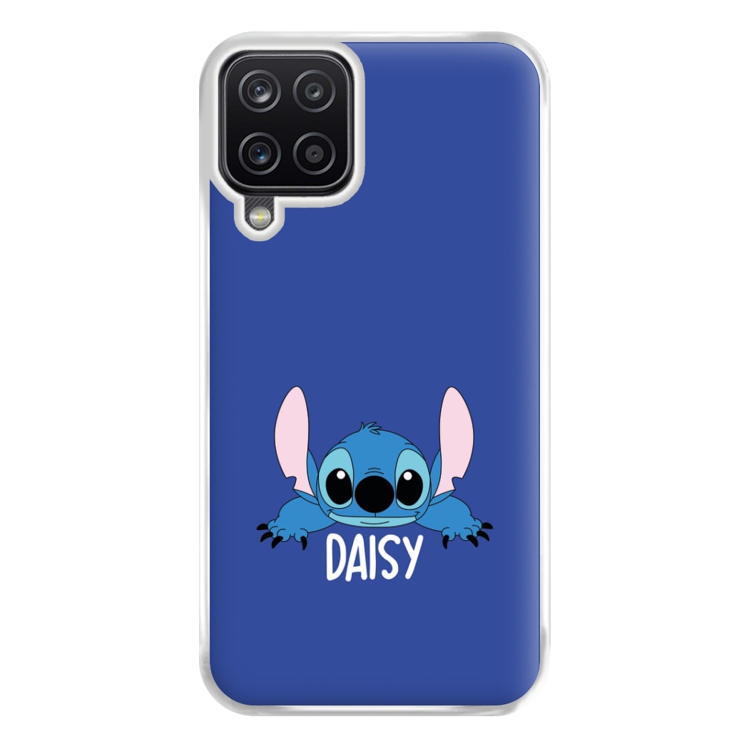 Blue Alien - Personalised Disney Phone Case for Galaxy A12