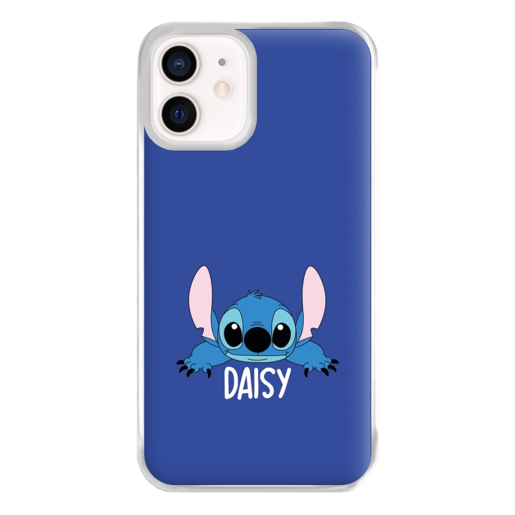 Blue Alien - Personalised Disney Phone Case for iPhone 13 Mini