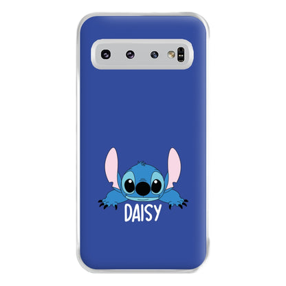 Blue Alien - Personalised Disney Phone Case for Galaxy S10 Plus