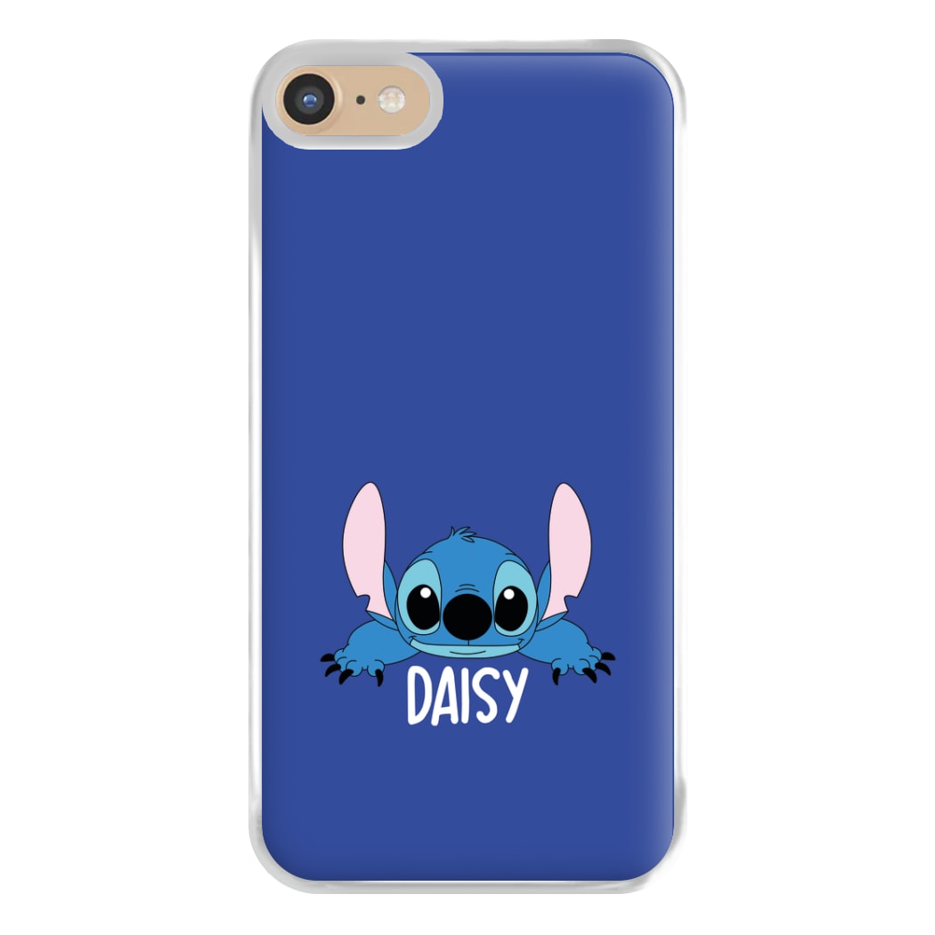 Blue Alien - Personalised Disney Phone Case for iPhone 6 / 7 / 8 / SE