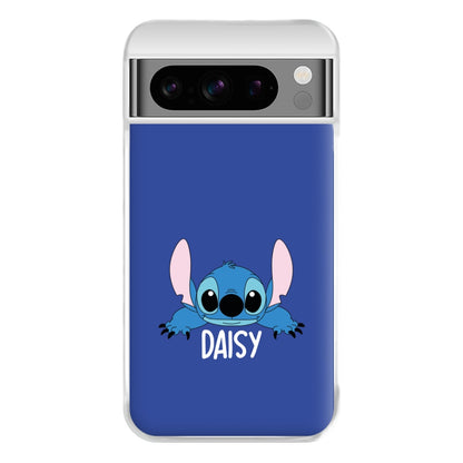 Blue Alien - Personalised Disney Phone Case for Google Pixel 8 Pro