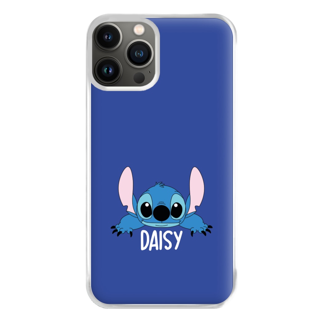 Blue Alien - Personalised Disney Phone Case for iPhone 13 Pro Max