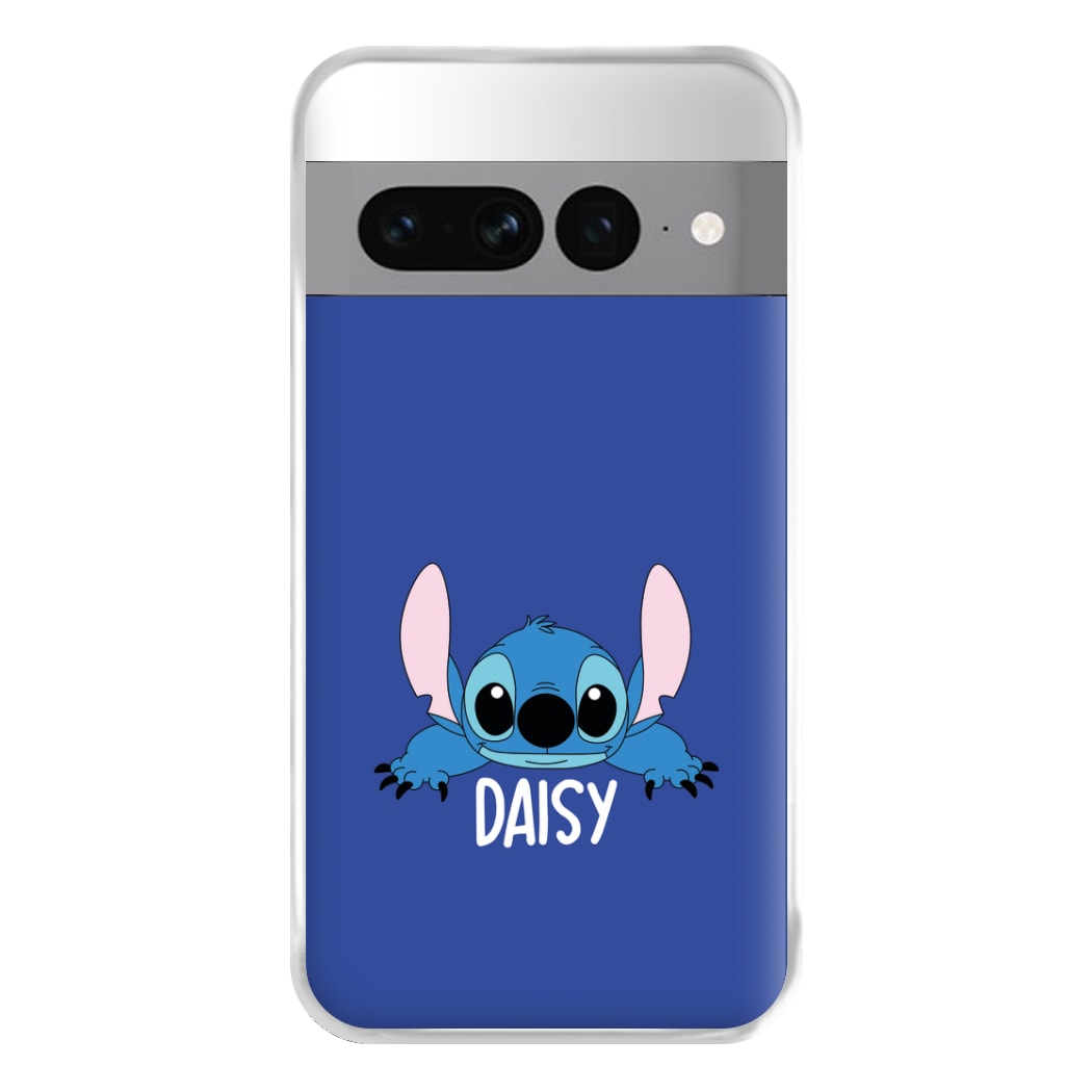 Blue Alien - Personalised Disney Phone Case for Google Pixel 7 Pro