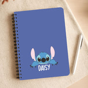 Blue Alien - Personalised Disney Notebook 3