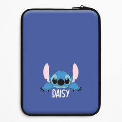 Blue Alien - Personalised Disney Universal Laptop Sleeve