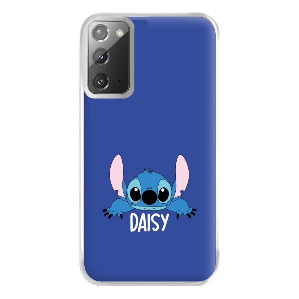 Blue Alien - Personalised Disney Phone Case for Galaxy Note 20 Ultra