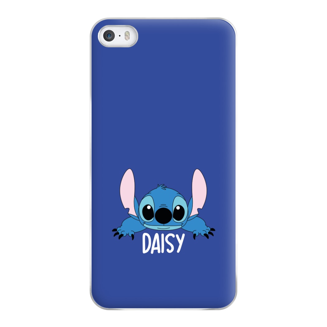 Blue Alien - Personalised Disney Phone Case for iPhone 5 / 5s / SE 2016