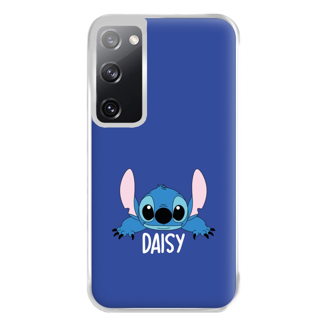 Blue Alien - Personalised Disney Phone Case for Galaxy S20