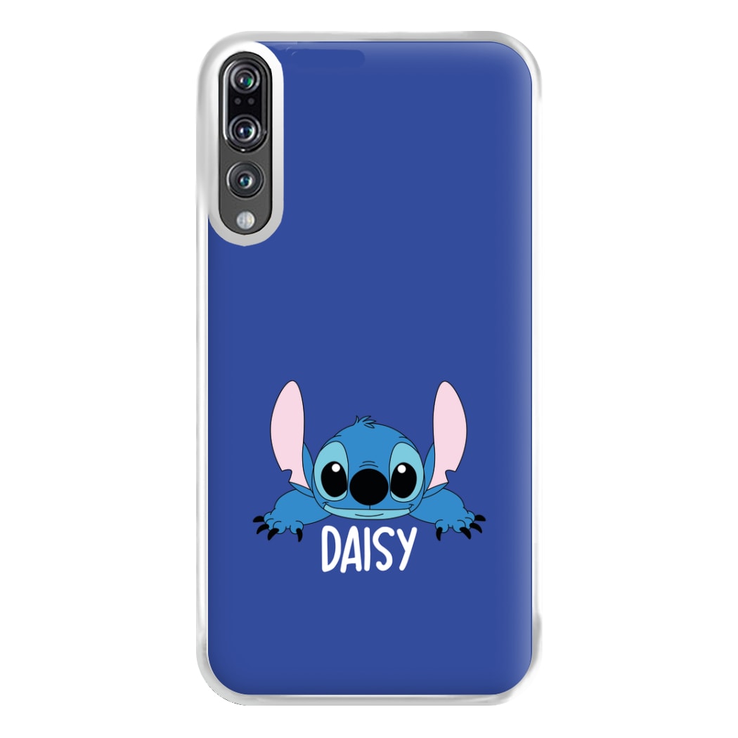 Blue Alien - Personalised Disney Phone Case for Huawei P20 Pro