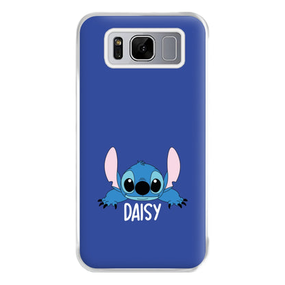 Blue Alien - Personalised Disney Phone Case for Galaxy S8 Plus