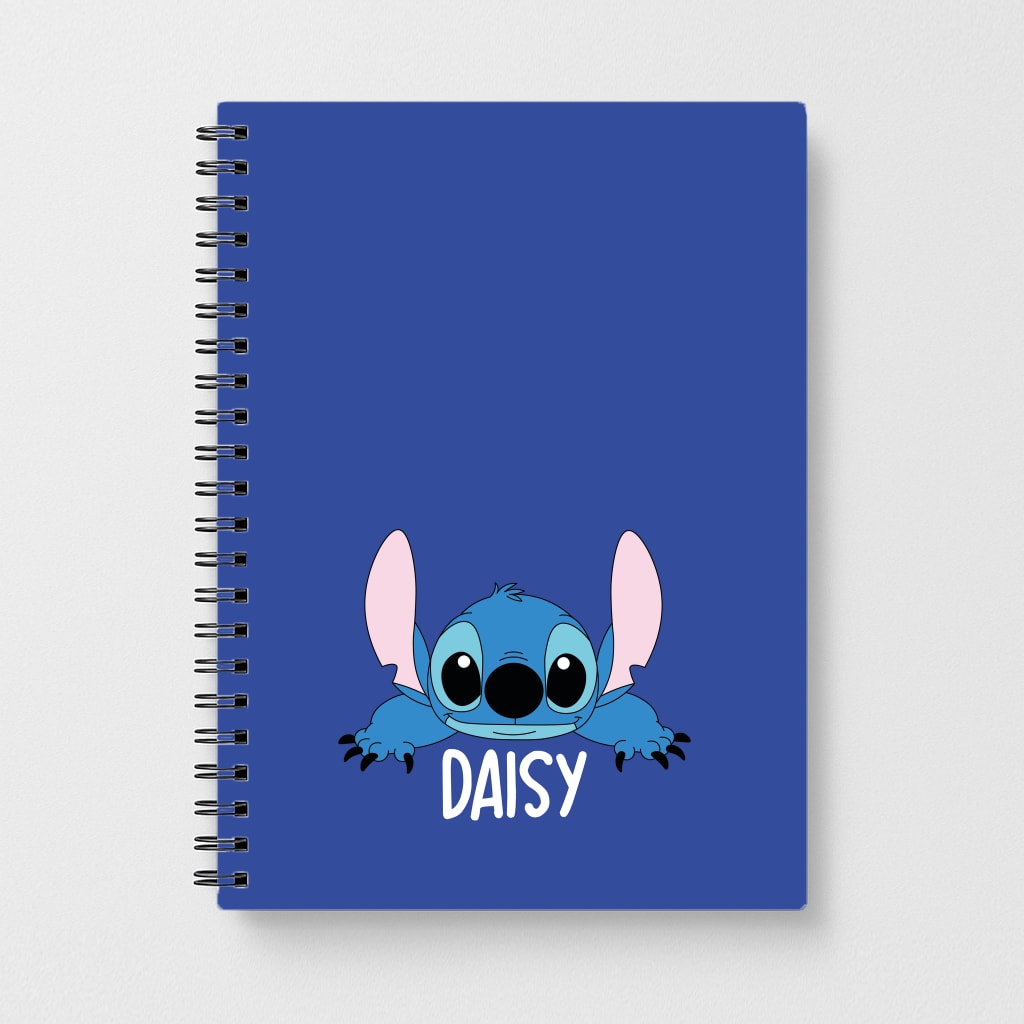 Blue Alien - Personalised Disney Notebook