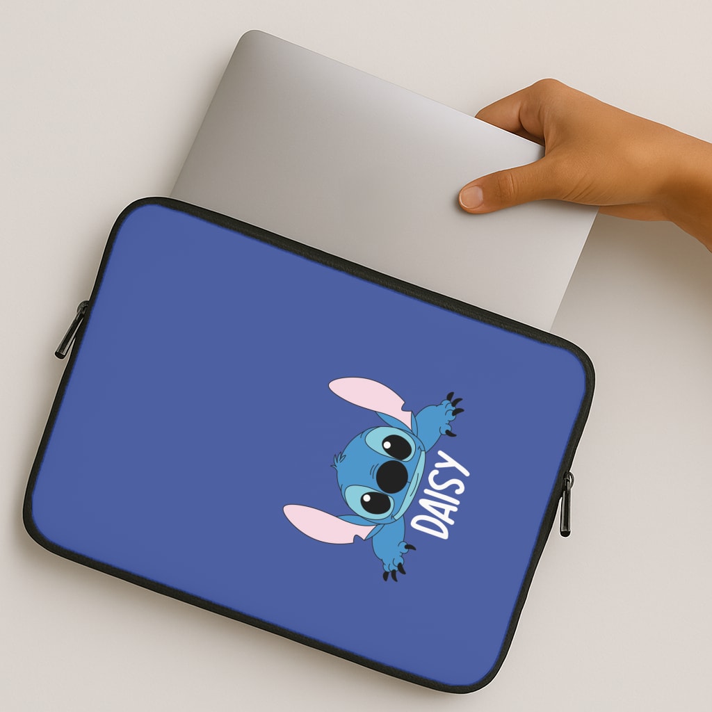 Blue Alien - Personalised Disney MacBook Case