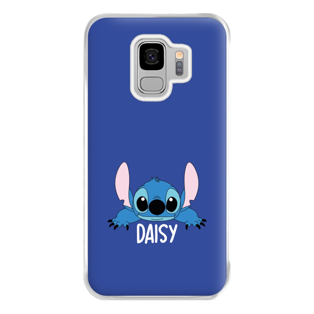 Blue Alien - Personalised Disney Phone Case for Galaxy S9 Plus