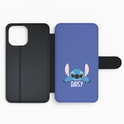 Blue Alien - Personalised Disney Flip Phone Case
