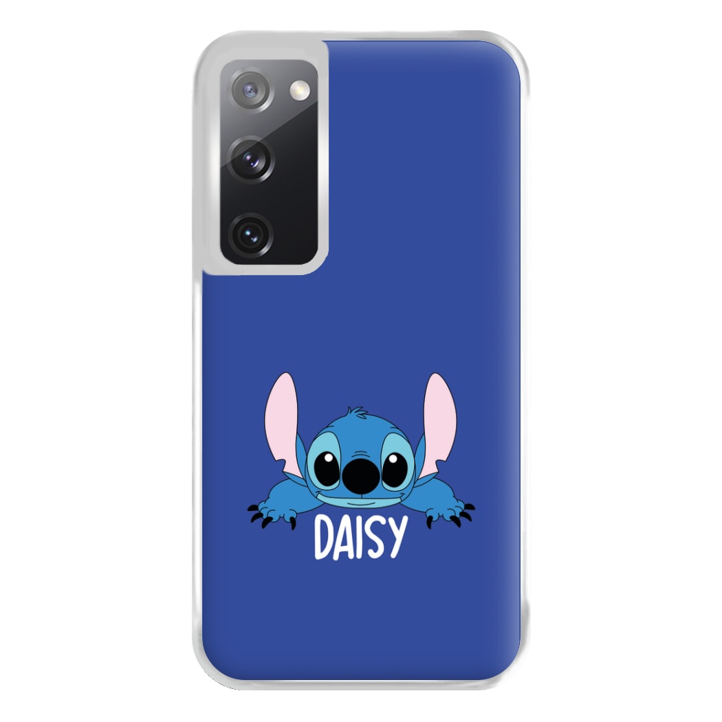 Blue Alien - Personalised Disney Phone Case for Galaxy S20FE