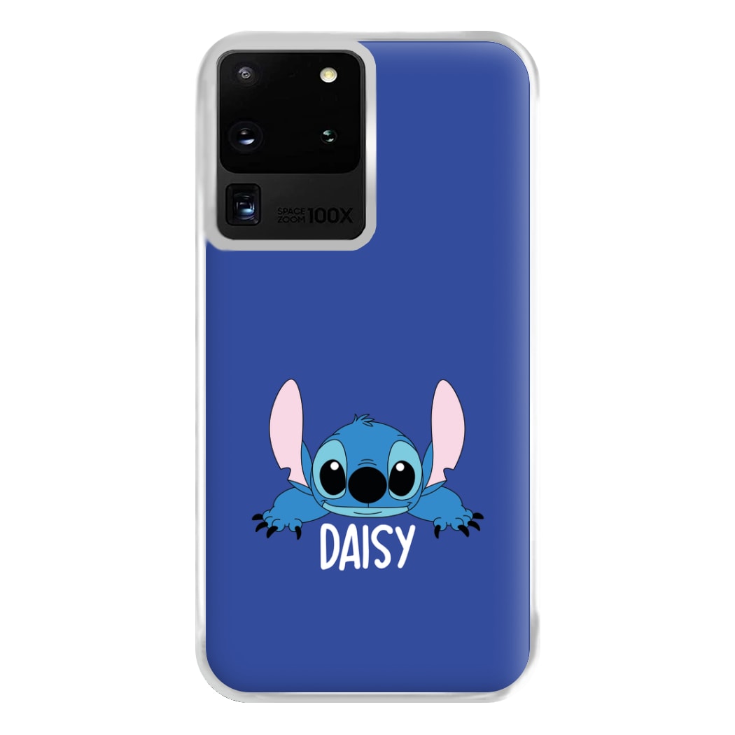 Blue Alien - Personalised Disney Phone Case for Galaxy S20 Ultra